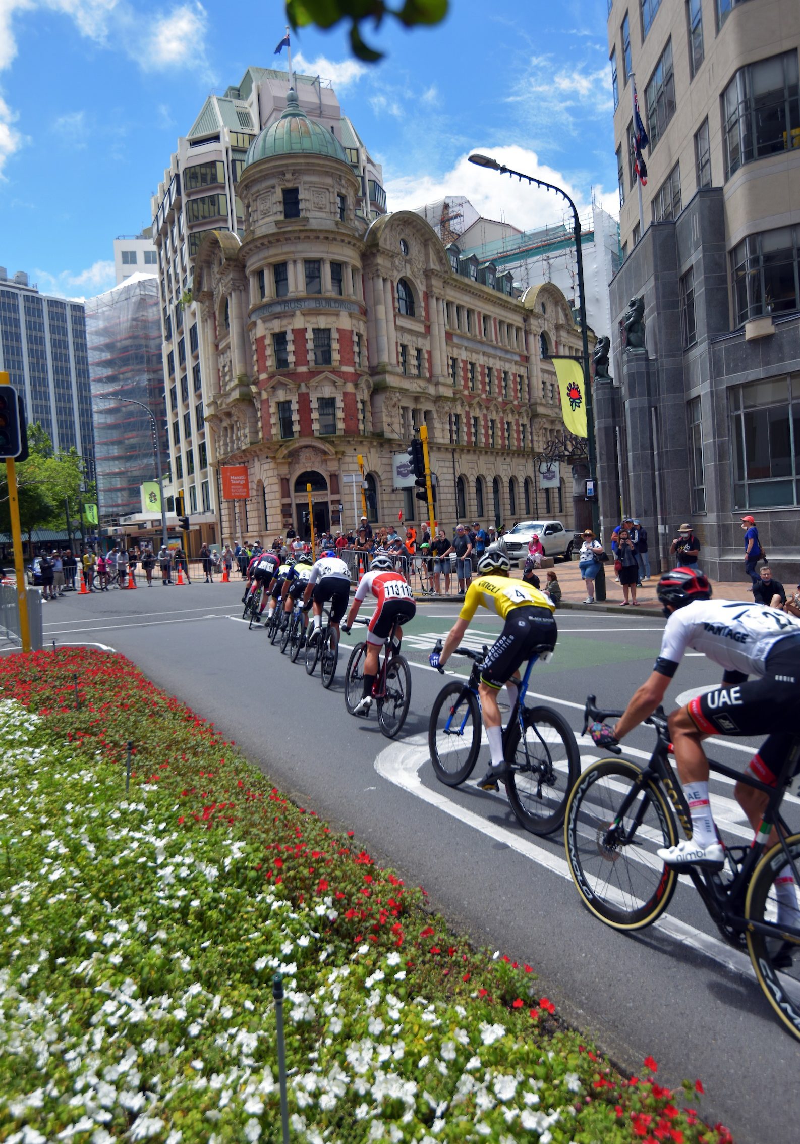 Wellington CBD Criterium circuit - Stage Five of 2022 NZ Cycle Classic UCI Oceania Tour in Wellington, New Zealand on Sunday, 9 January 2022. Photo: Dave Lintott / lintottphoto.co.nz